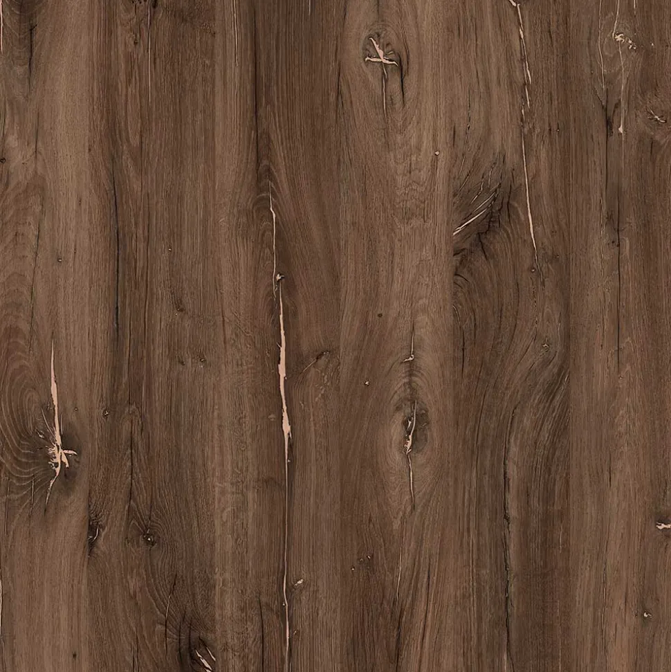 Nachtschrank mit Schubladen in Eiche Dunkel - Prabhaa