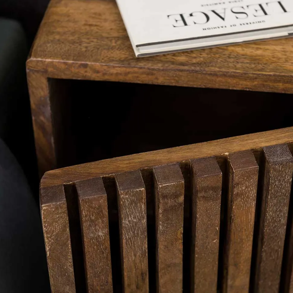 Nachtschränke aus Mangoholz - Baina (2er Set)