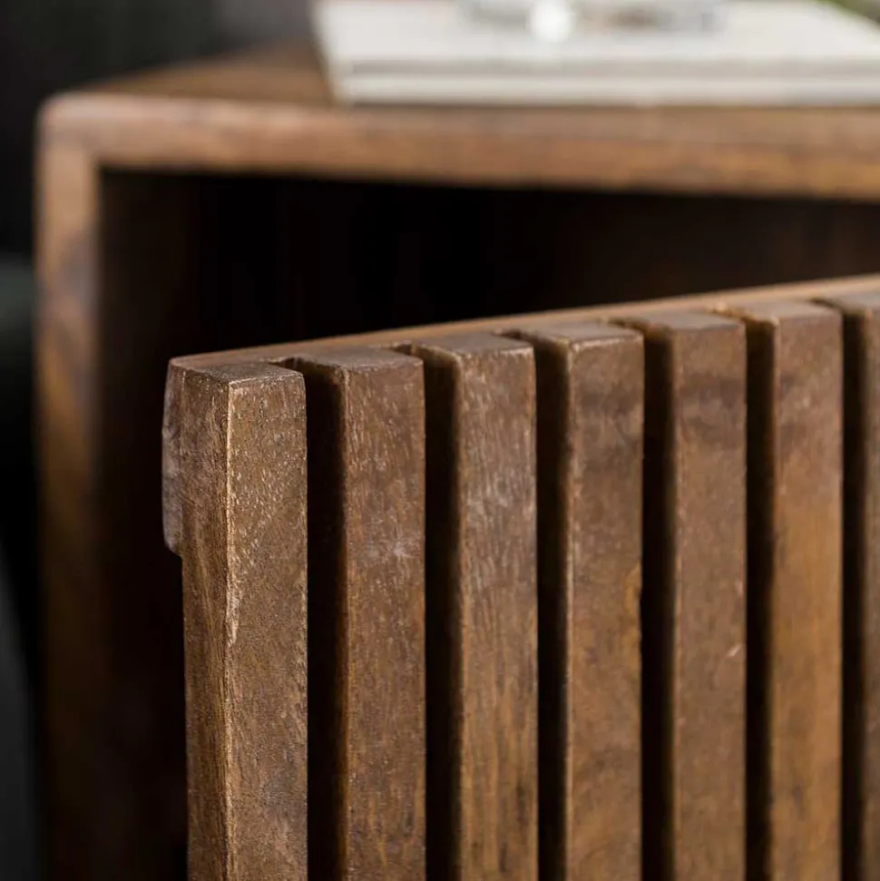 Nachtschränke aus Mangoholz - Baina (2er Set)