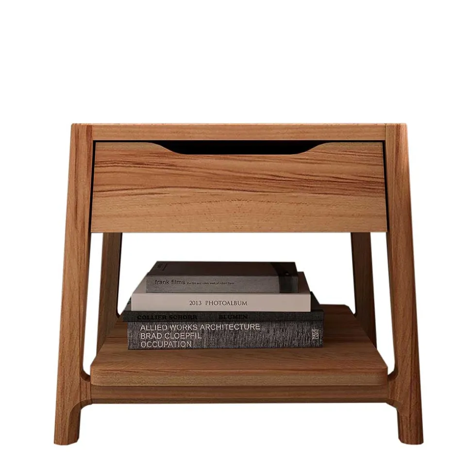 Nachttisch mit Schublade und Ablage - Lana