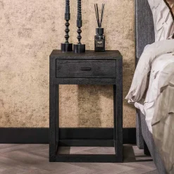 Nachttisch mit Schublade aus Akazie Massivholz - Riccardo