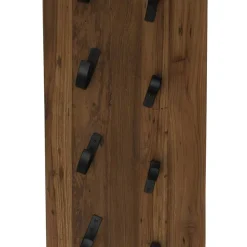 Naturbelassenes Weinregal mit 16 Halterungen - Teako