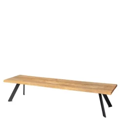 Naturkanten Essbank aus Wildeiche - Piton