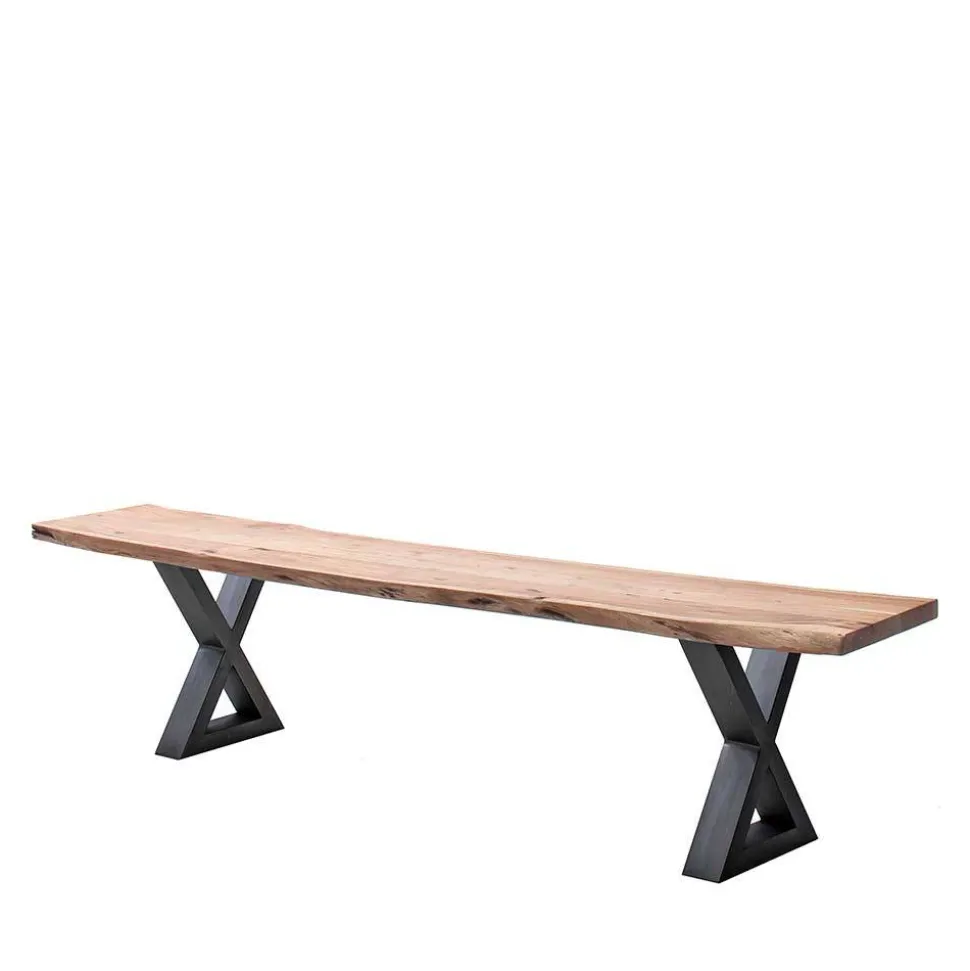 Naturkanten Esszimmerbank Akazie Natur - Coriba