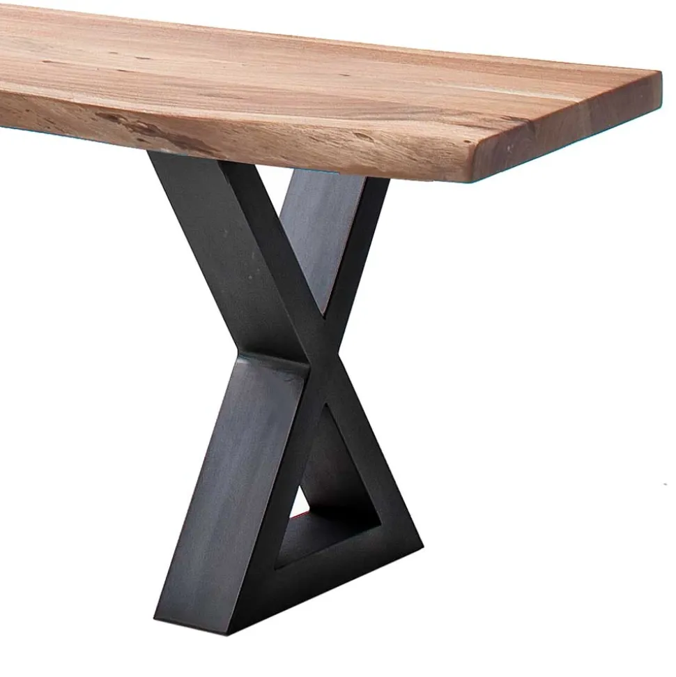 Naturkanten Esszimmerbank Akazie Natur - Coriba