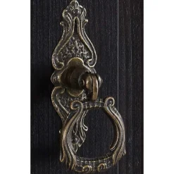 Niedriger Holzschrank für die Ecke in Wenge - Scruba