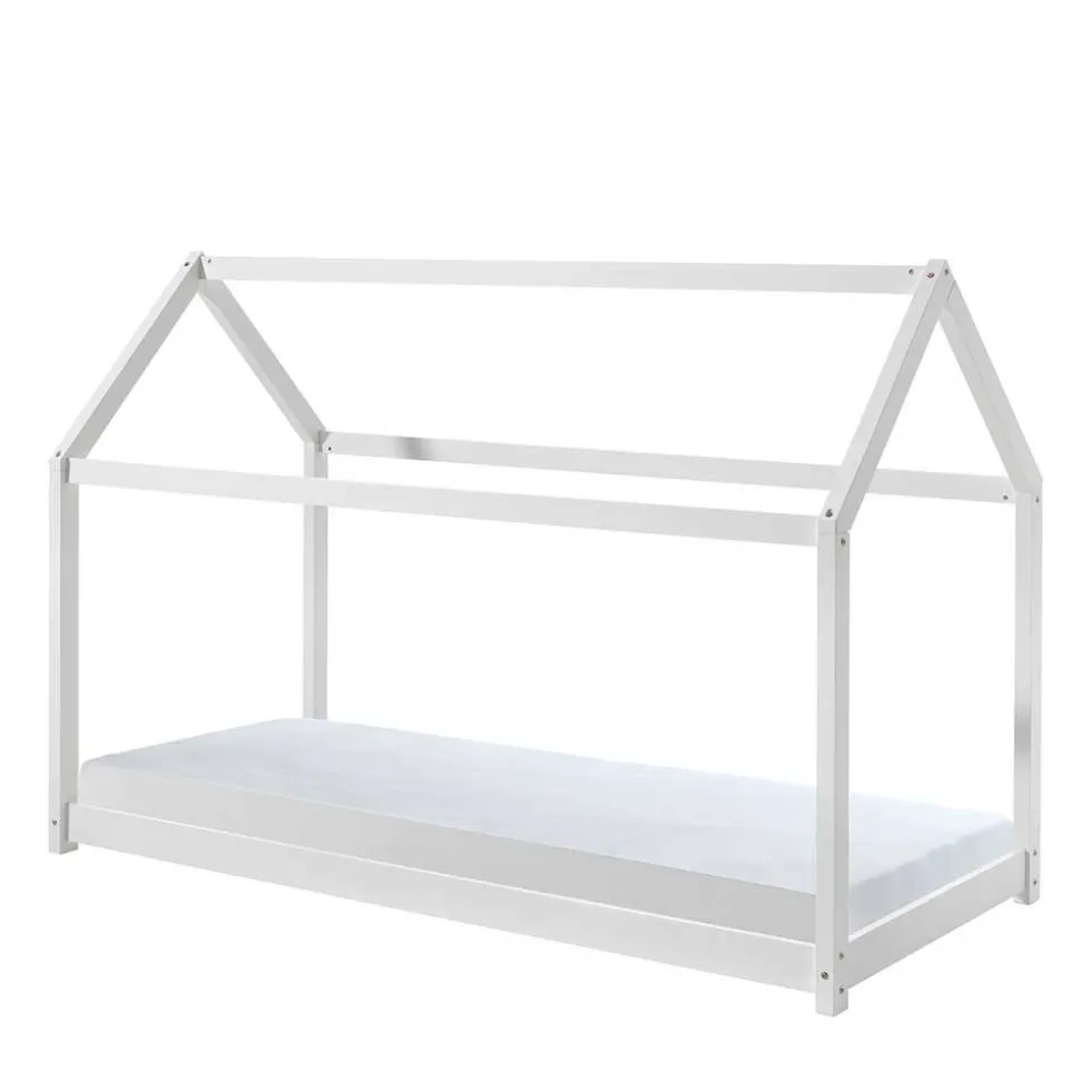 Niedriges Kinderbett im Hausdesign - Racing