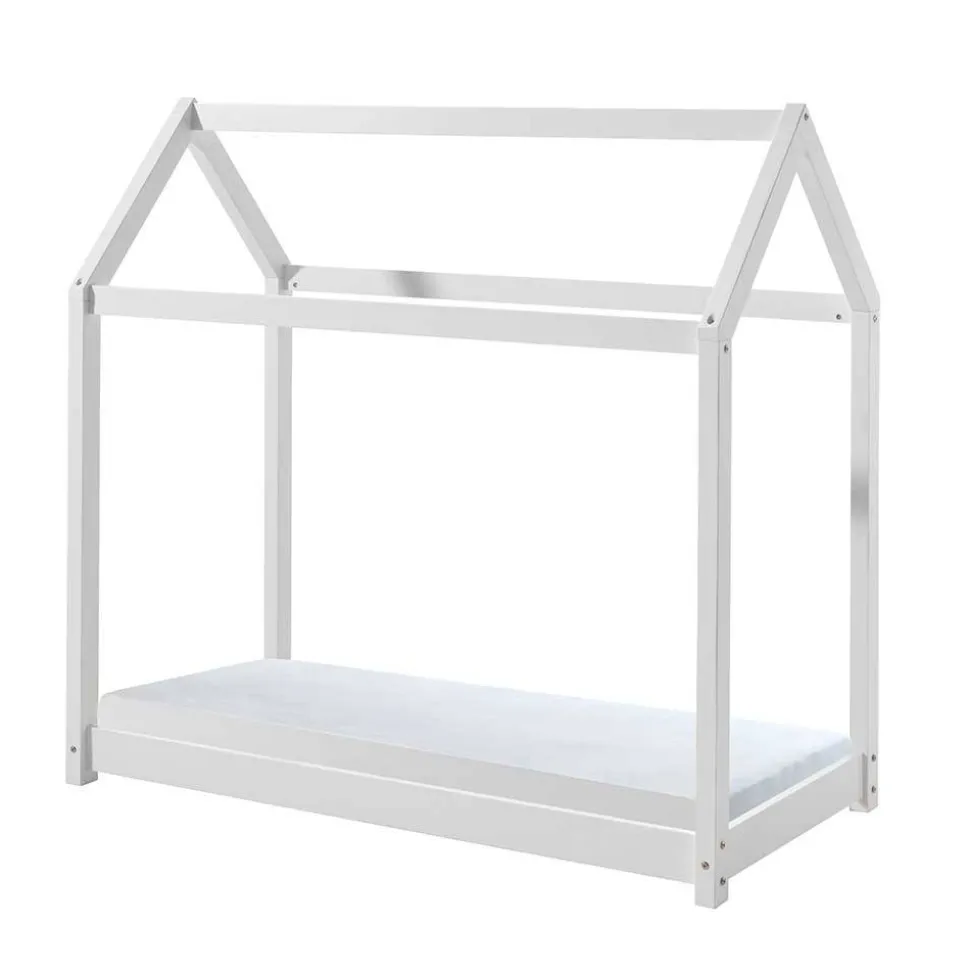 Niedriges Kinderbett im Hausdesign - Racing