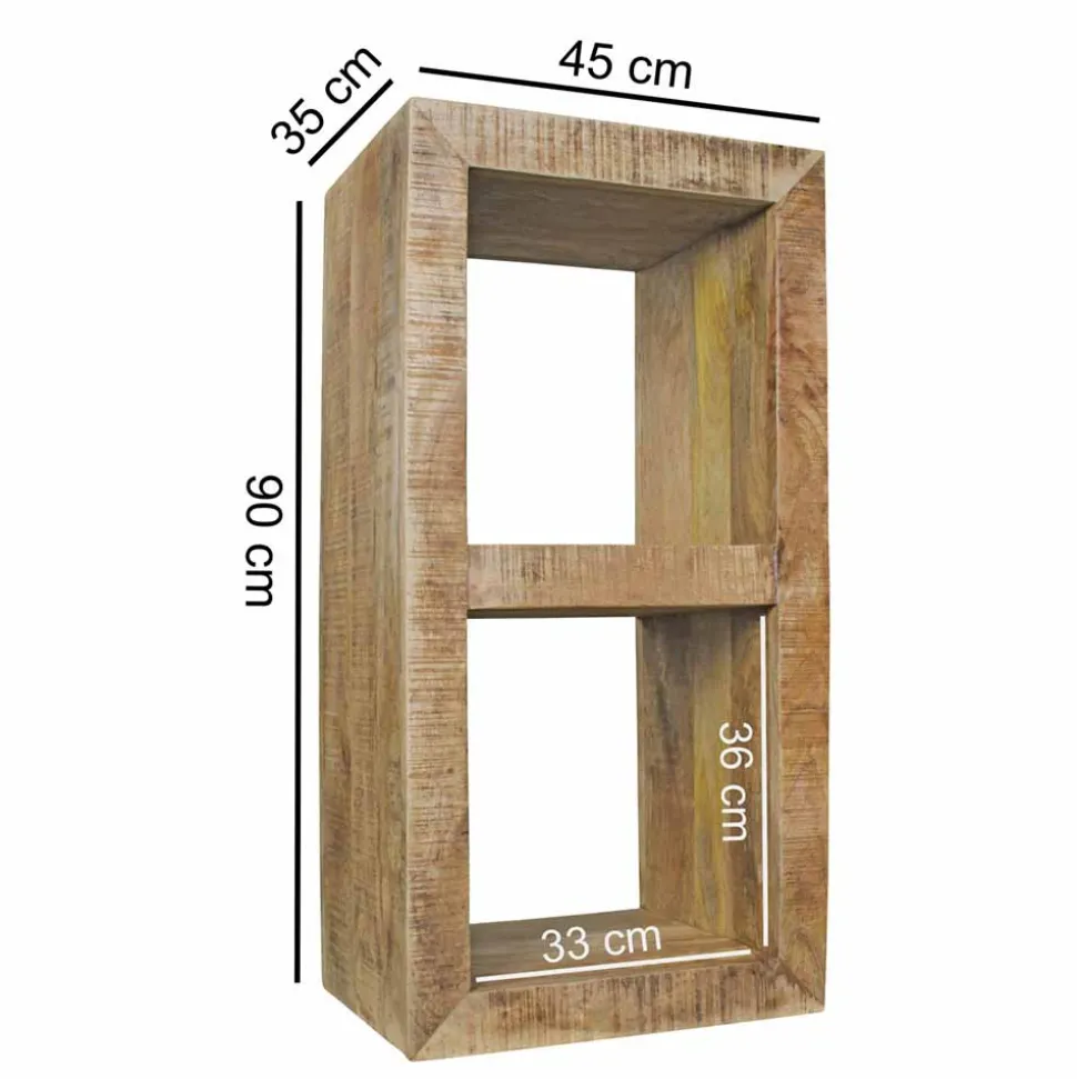 Niedriges Standregal Recers im Landhausstil rustikal