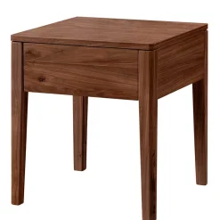 Nussbaum Bett mit extravagantem Kopfteil - Astosa