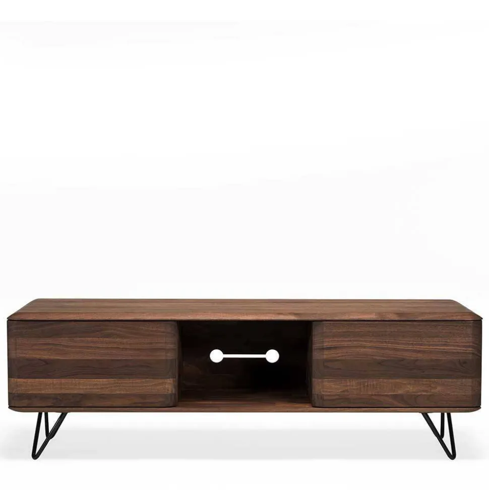 Nussbaum TV Schrank mit Metallbeinen - Rivossa