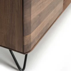 Nussbaum TV Schrank mit Metallbeinen - Rivossa