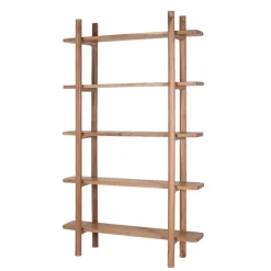 Offenes Bücherregal aus Akazienholz - Kerbea