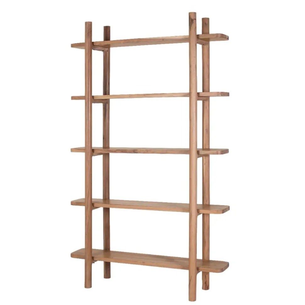 Offenes Bücherregal aus Akazienholz - Kerbea