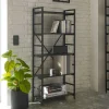 Offenes Industrial Style Regal in Schwarz - Keuna