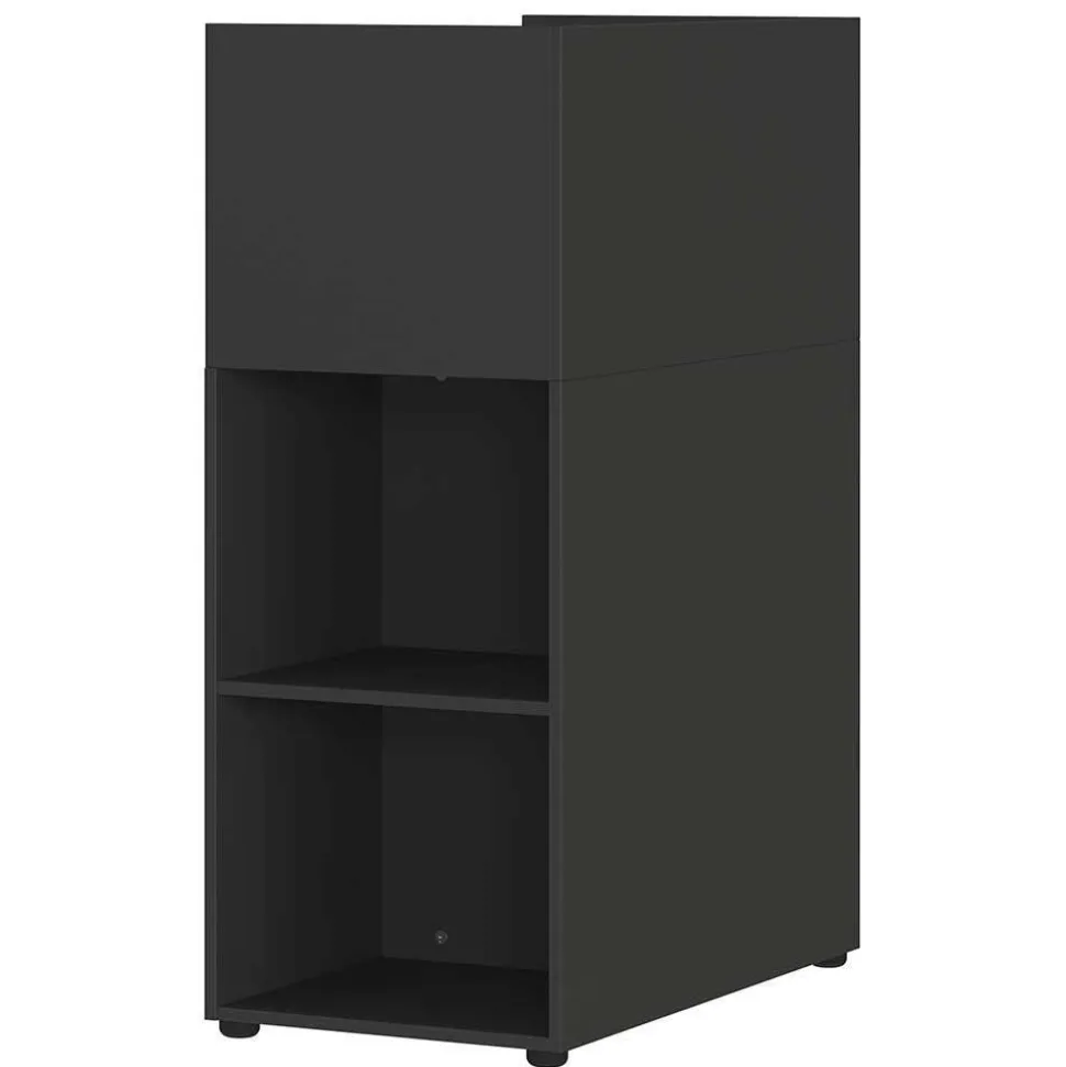 Office Einrichtung in Dunkelgrau - Tila (vierteilig)