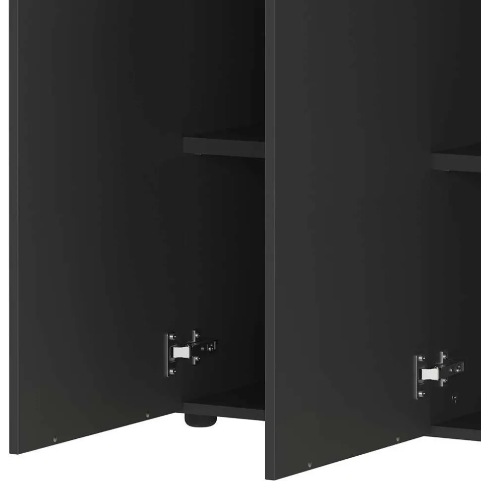 Office Einrichtung in Dunkelgrau - Tila (vierteilig)