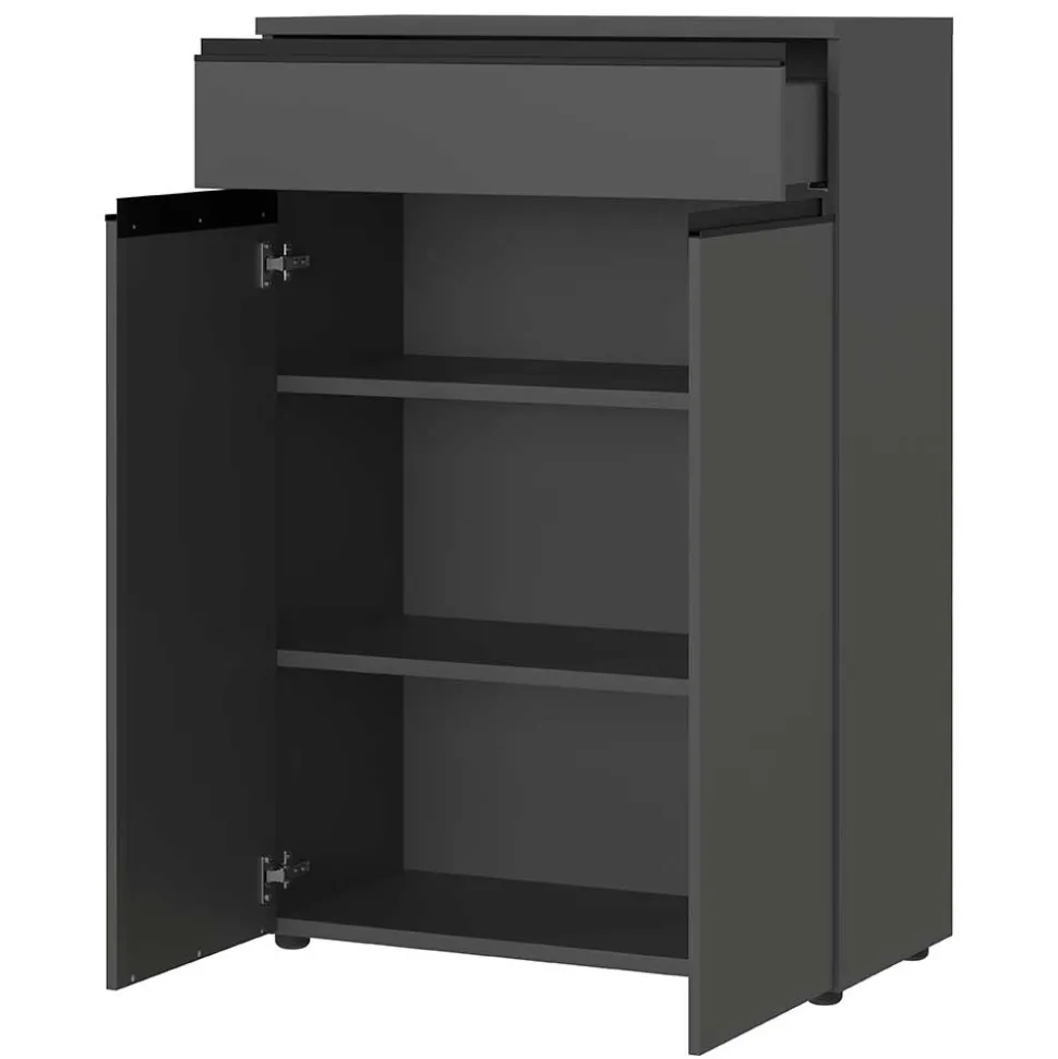 Office Vertiko in Dunkelgrau - Espnoz