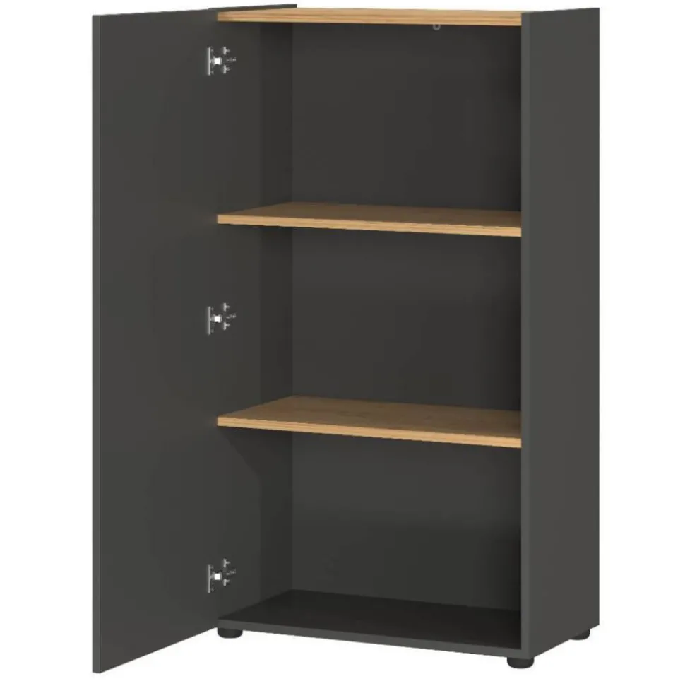 Officetisch und Schränke Set - Casai (dreiteilig)