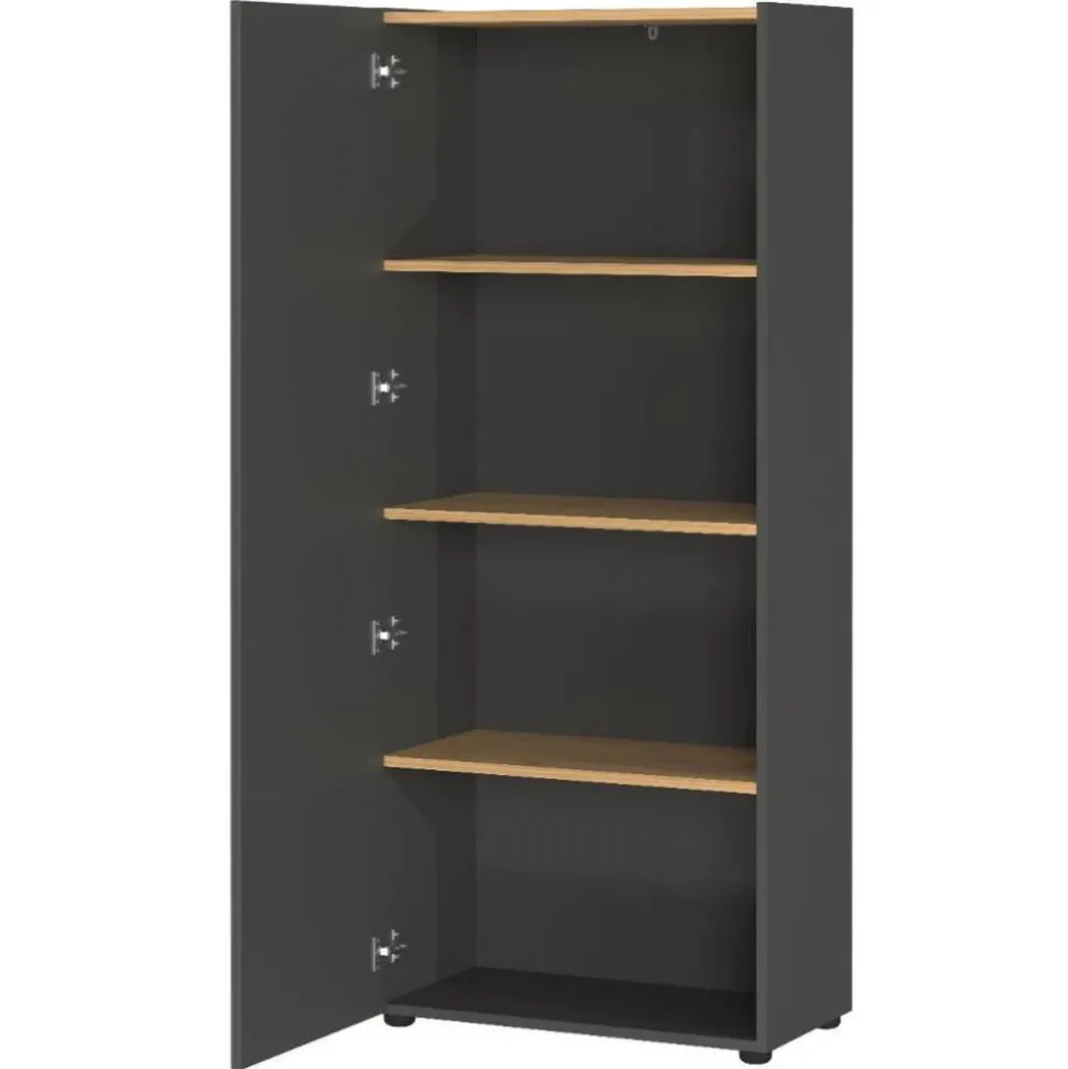 Officetisch und Schränke Set - Casai (dreiteilig)