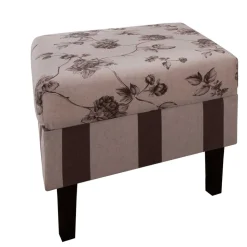 Ohrenbackensessel Prisma in Braun Beige