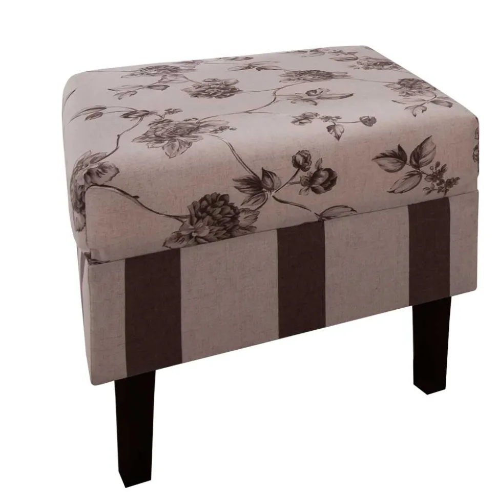 Ohrenbackensessel Prisma in Braun Beige