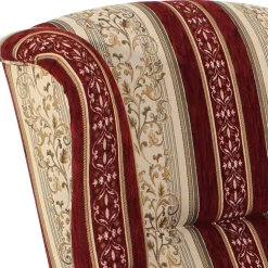 Ohrensessel mit Streifen und Ornamenten - Basento