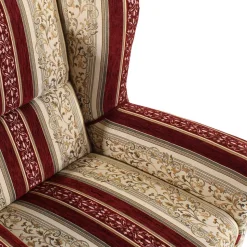 Ohrensessel mit Streifen und Ornamenten - Basento