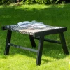Outdoor Hocker aus Aluminium - Avalun (2er Set)