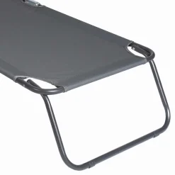 Outdoor Klappliege in Dunkelgrau - Spid