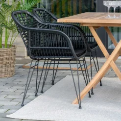 Outdoor Teppich aus recyceltem Kunststoff - Patinca