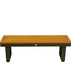 Outdoorbank ohne Lehne aus Akazienholz - Abrahams