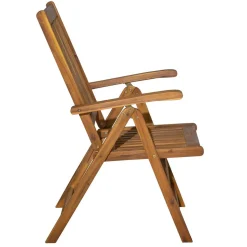 Ovale Gartentisch Gruppe für vier Personen - Nevuz (fünfteilig)