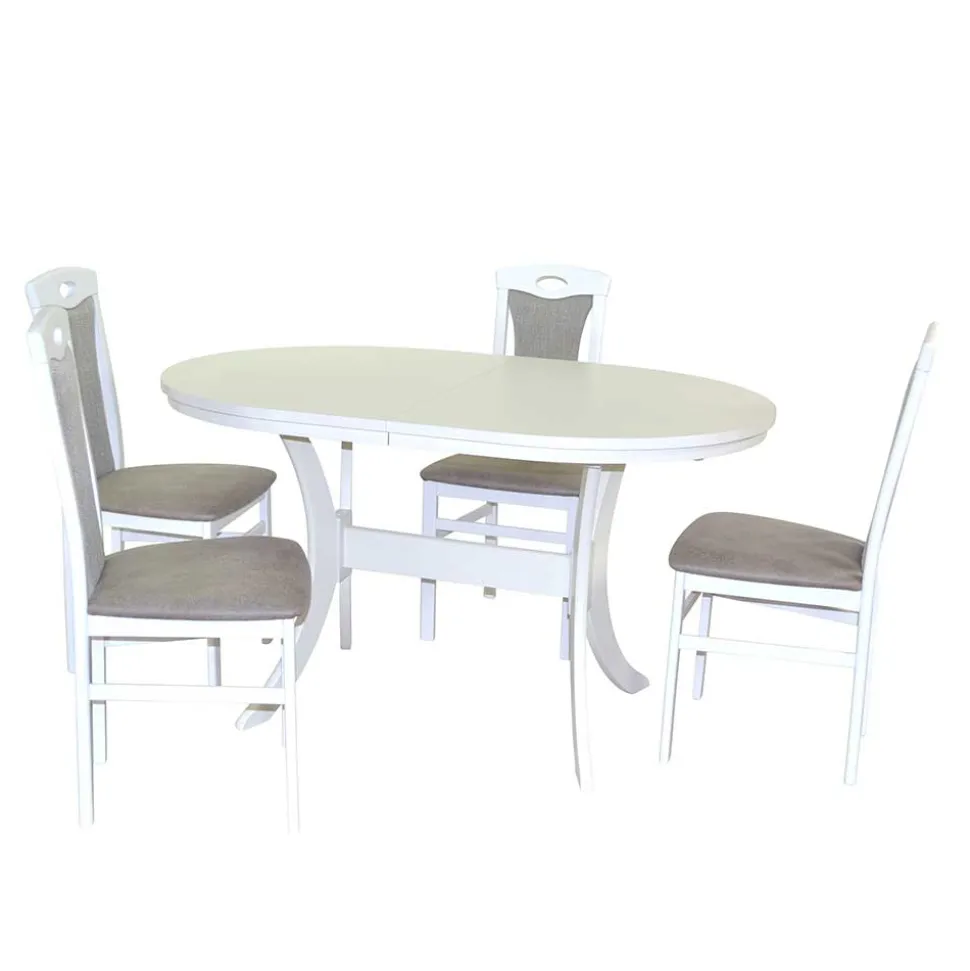 Ovale Sitzgruppe klassisch - Langos (fünfteilig)