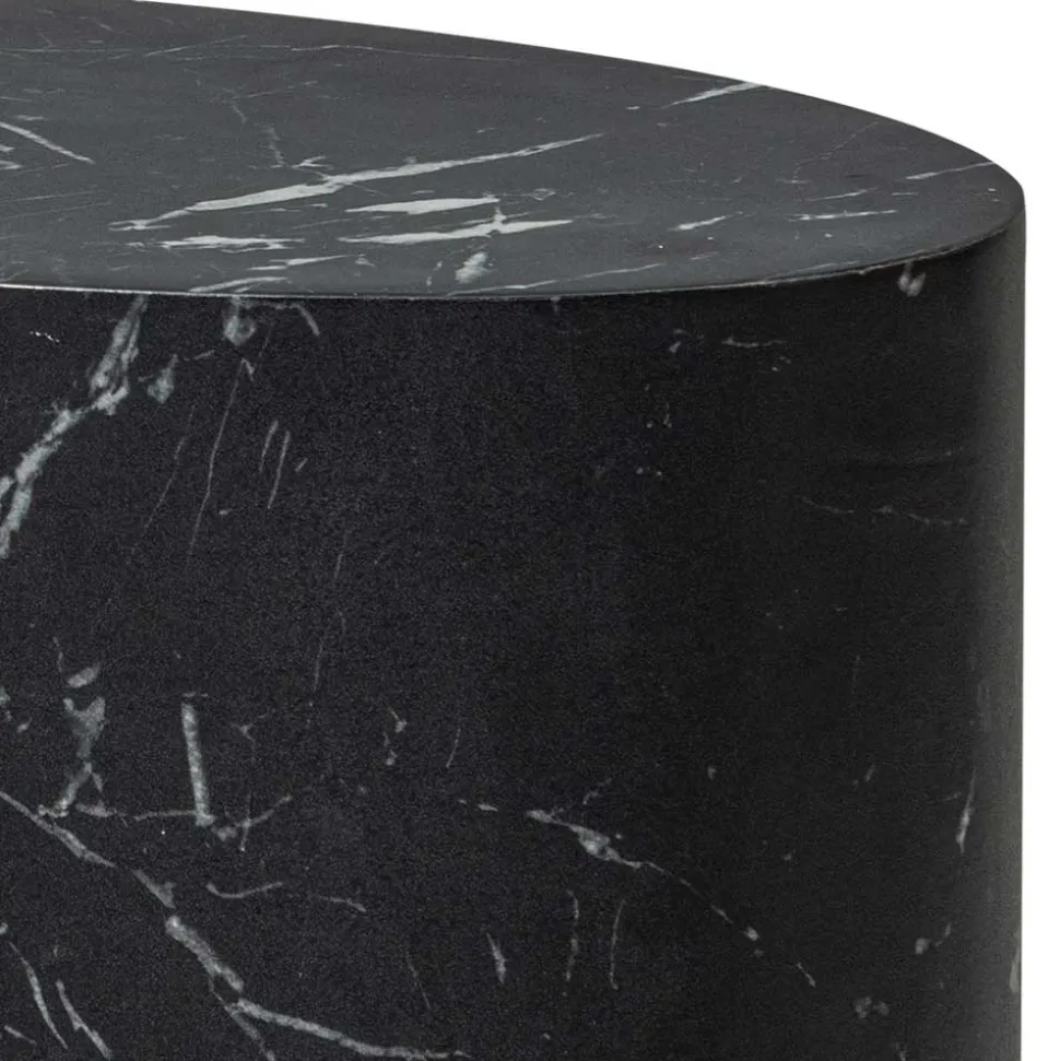 Ovaler Beistelltisch mit zylindrischem Design - Same