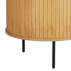 Ovaler Couchtisch mit Stauraum - Barnetta