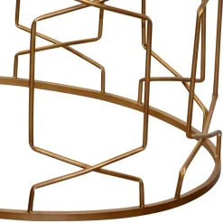 Ovaler Design Couchtisch aus Klarglas - Arsenal