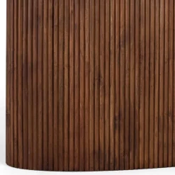 Ovaler Esstisch auf Sockelgestell - Ise