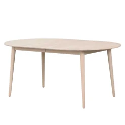 Ovaler Esstisch verlängerbar im Skandi Design - Fleppos