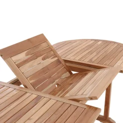 Ovaler Gartentisch verlängerbar - Klahuma I