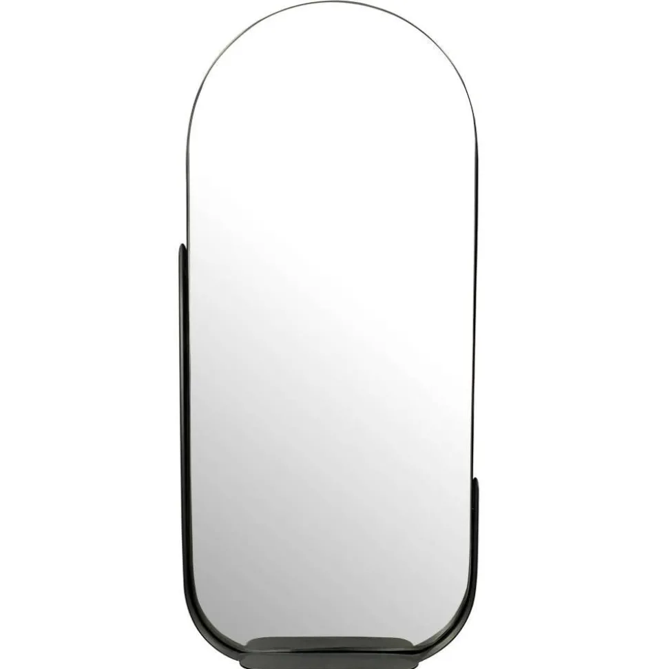 Ovaler Spiegel mit Ablage - Dorcamido