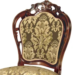 Ovaler Tisch & fünf Stühle - Ursanna (sechsteilig)