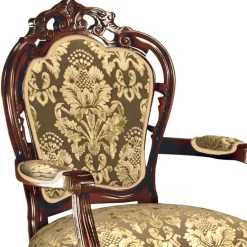 Ovaler Tisch & fünf Stühle - Ursanna (sechsteilig)