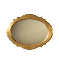 Ovaler Wandspiegel im Italienischen Stil - Carlenna