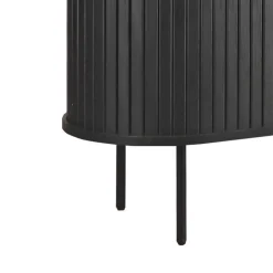 Ovales Schiebetüren-Highboard im Retro Design - Lurymav