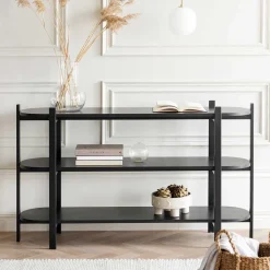 Ovales Standregal im Skandi Design - Pamban