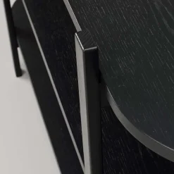 Ovales Standregal im Skandi Design - Pamban