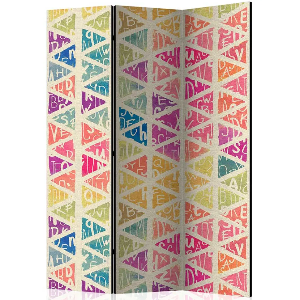 Paravent in Bunt bedruckt - Exeta