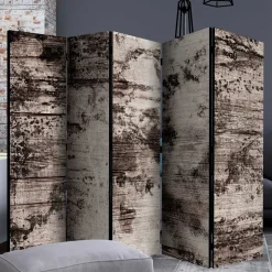 Paravent in Dunkelgrau Hellgrau - Batar