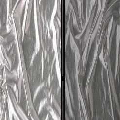 Paravent in Grau Silber bedruckt - Smidan